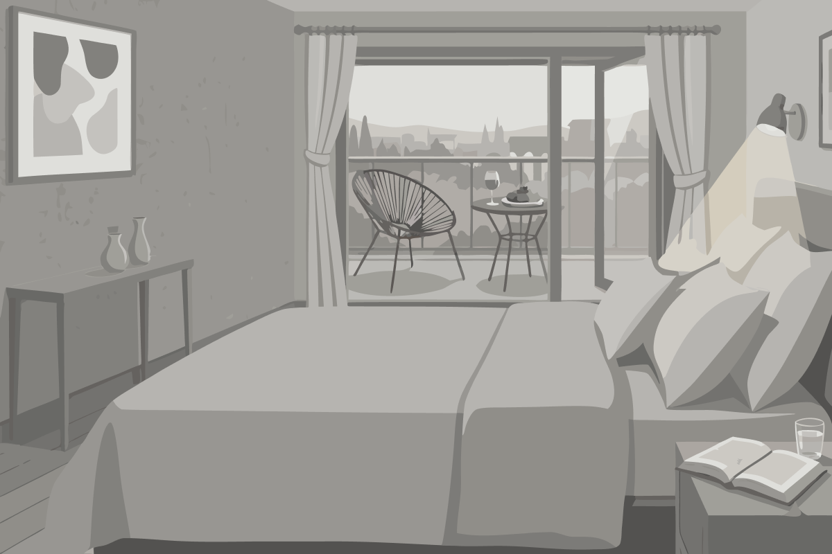Two Connected Superior Standard Rooms, Casino View